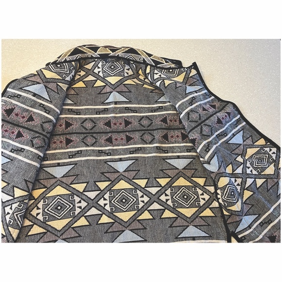 Agazo Collection Woven Native Blazer Size 1x - Picture 4 of 4